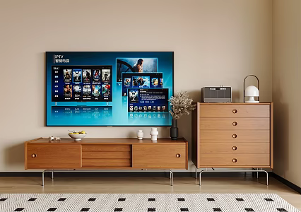 French Antique TV Cabinet Bucket Cabinet Combination Decorative Cabinet Bucket Cabinet Decoration Floor Cabinet TV 3d model
