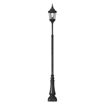 Elegant Classical Outdoor Lamp Post With Decorative Design For Outdoor Lighting 3d model