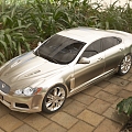 2010 Jaguar XF 3d model