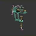 Vise vise tools Hardware tools Processing tools Furniture Realistic 3d model
