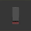 Modern bus minibus minivan driverless bus 3d model