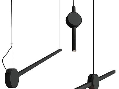 Modern chandelier itaibaron Boolean adjustable steering suspension 3d model