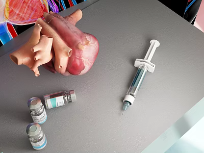 Heart and Drugs 3d model Heart and Drugs 3d model