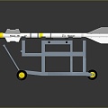 Bomb Missile Airborne Missile Shipborne Missile Cruise Missile High Altitude Bomb Guided Weapon Cruise Weapon 3d model