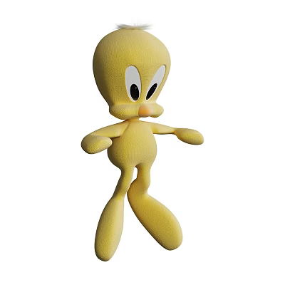 Modern Doll Doll Decorative Ornaments 3d model