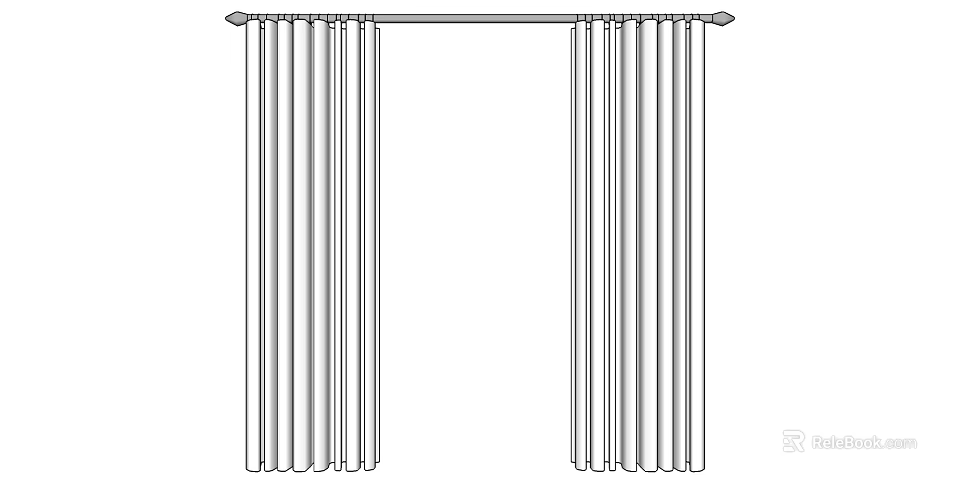 Multiple Classical Architectural Roman Columns at Elegant Building Porch Entrance 3d model 