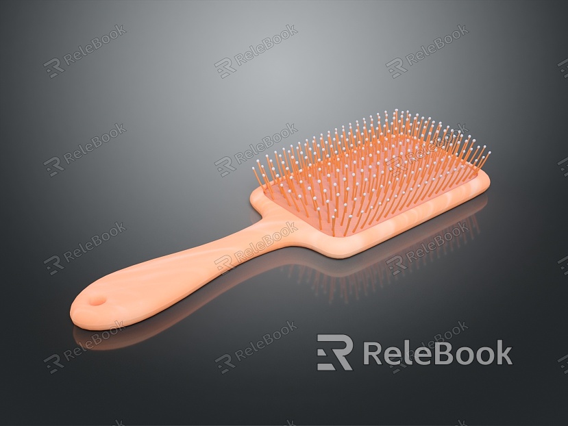 Comb Wood Comb Hair Comb Life Supplies model