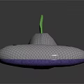 Silver Shark Doll with Green Fins Purple Accents and Black Eyes for Kids