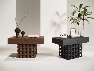 Bedside table 3d model
