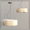 Modern chandelier combination 3d model
