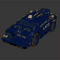 modern armored personnel carrier 3d model