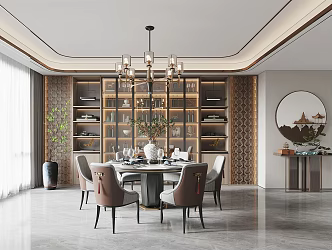 New Chinese Restaurant 3d model