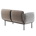 Modern double sofa 3d model