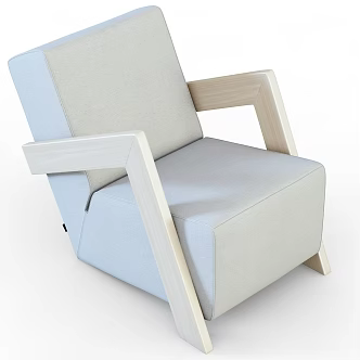 Leisure Chair Single Sofa 3d model