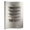 Arc display wall shelf 3d model