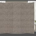 Silent partition screen partition 3d model