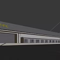 Modern Industrial Mail Center Warehouse With Logistics Loading Area And Personnel Activity