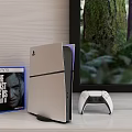 PS5slim PS5 game console entertainment host 3d model