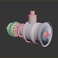 Pipe water pipe valve iron pipe fitting flange tee joint pipe water pipe valve 3d model