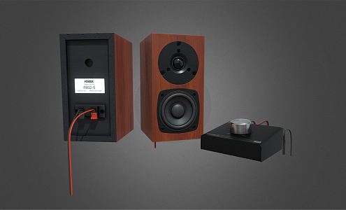 modern sound 3d model