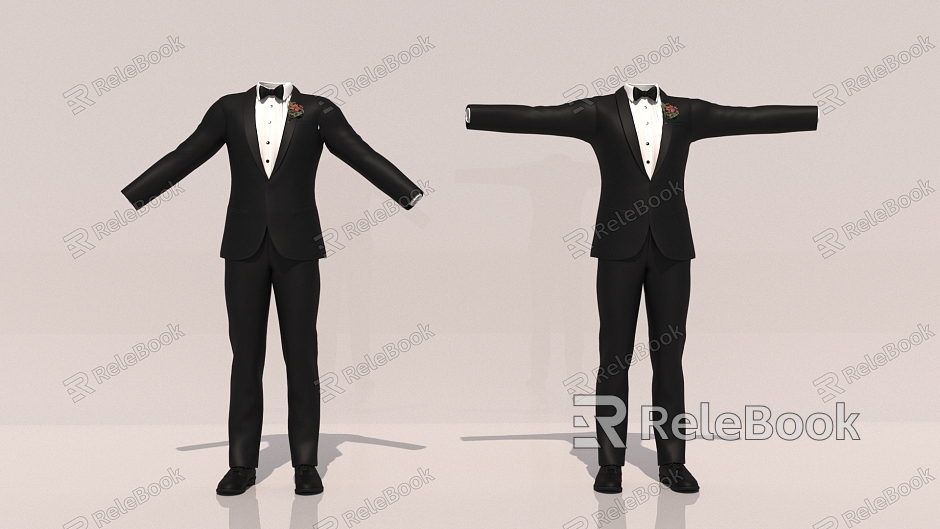 Suit Men's Gown model