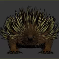Modern Hedgehog Cartoon Hedgehog Animation Hedgehog 3d model