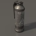 Grenade Sci-fi Grenade Smoke Bomb Flash Bomb High Explosive Bomb Tear Bomb Grenade Simple Mold Grenade Low Mold Low Face Grenade Game Grenade 3d model