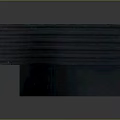 Sleek Black Rectangular Electronic Appliance With Modern Design And Durable Exterior