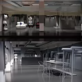 Modern Clothing Store Interior With Hanging Garments Mannequins And Seating Space