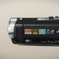 JVC Digital Camcorder Black And Silver Body With Compact Design And High Quality Lens