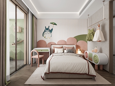 Modern Children's Room 3d model