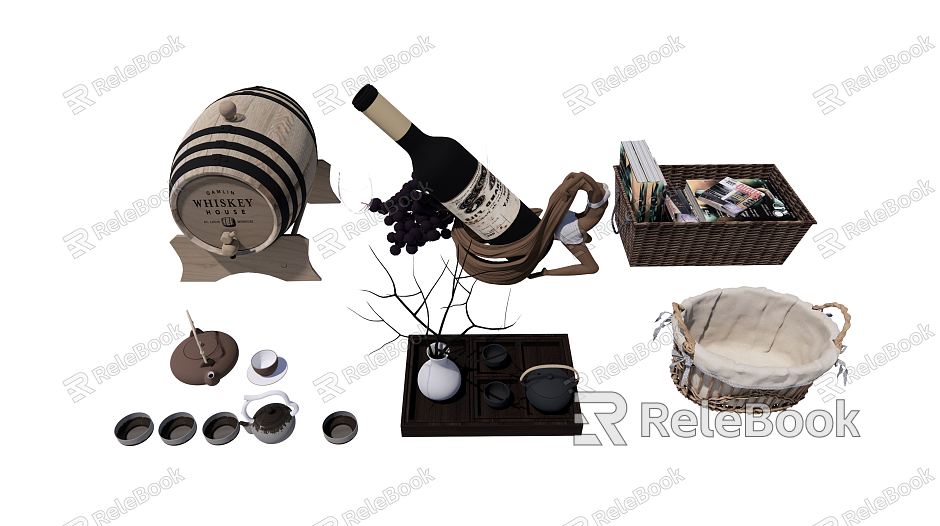 Modern Tea Set model