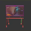 Smart Interactive Display With Adjustable Stand And Digital Interface Screen