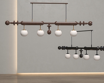 Antique chandelier 3d model