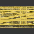 White Rectangular Decorative Tray with Intricate Cross Line Grooves Design