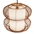 Creative Wicker Pendant Lights With Multiple Unique Shapes For Home Decor