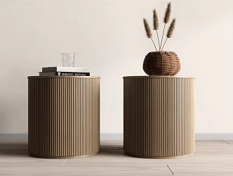 Quiet Bedside Cabinet 3d model