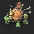 Turtle 3d model