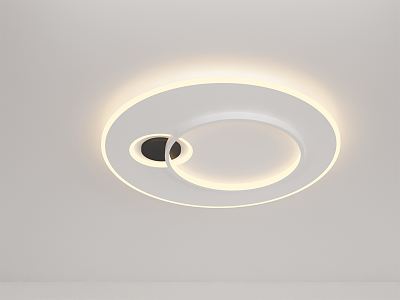 modern ceiling lamp 3d model