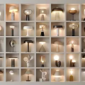 Modern table lamp 3d model