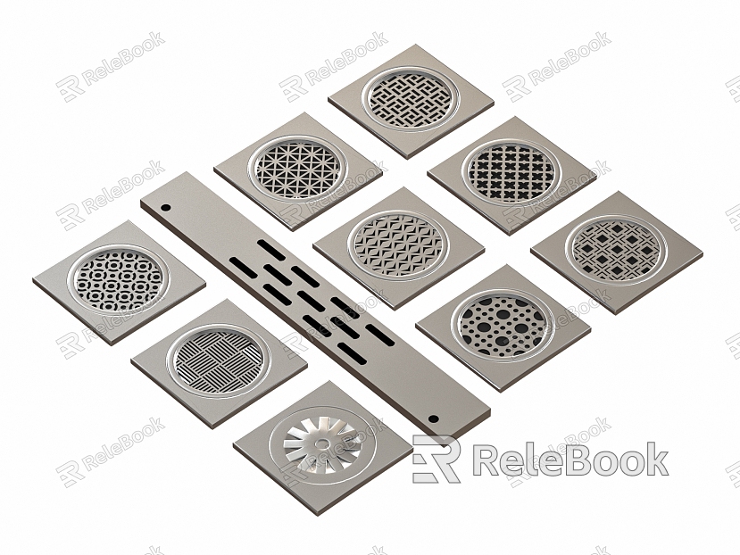 Modern floor drain stainless steel floor drain drain hole model