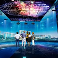 Modern Cultural Center Architectural Design With Digital Technology And Open Environment
