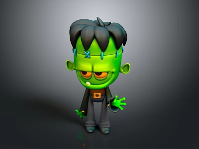 Modern Game Characters Cartoon Characters Game Characters 3d model