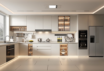 Modern Kitchen 3d model