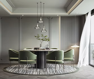 Modern Restaurant 3d model