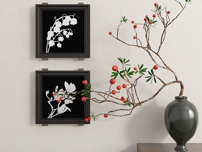 New Chinese Abstract Hanging Painting model