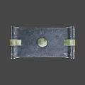 Game Movie Character Fantasy War Hammer With Metal Frame Leather Straps And Wooden Handle Design