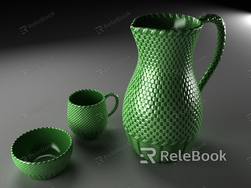 Modern Cup Pot model