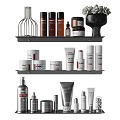 Modern Toiletries Cosmetics Ornaments Furnishings Bathroom Supplies Ornaments 3d model