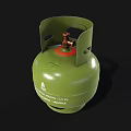 Green 15kg Gas Cylinder From Nigeria Petroleum Marketing As Household Item